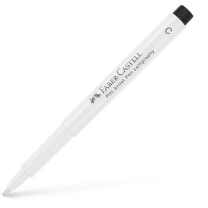 Kalligraphie-Stift Faber-Castell Pitt Artist Pen 167501, weiß