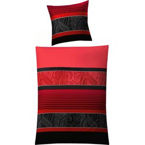 Produktbild für Bettwäsche Kleine-Wolke Cambridge, Rubin, Satin