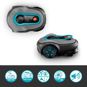 Produktbild für Mähroboter Gardena smart SILENO free Set, 19923-20