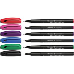 Produktbild für Fineliner Schneider Topliner 967, 196796, farbig sortiert