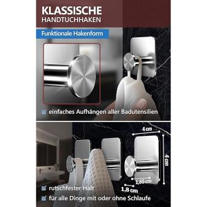 Produktbild für Klebehaken 4smile MZ-SR-F3S-4S