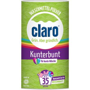 Waschmittel Claro Kunterbunt