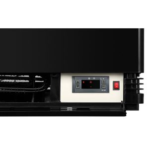 Produktbild für Kühlvitrine Bartscher 78L, 700277G, schwarz
