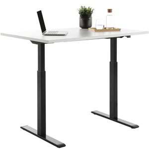 Produktbild für Schreibtisch Topstar E-Table, weiß / schwarz