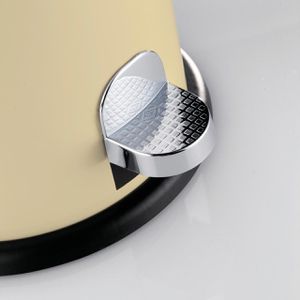 Produktbild für Mülleimer Wesco Kickmaster, mandel