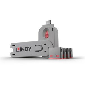 Port-Blocker Lindy 40450, für USB-A