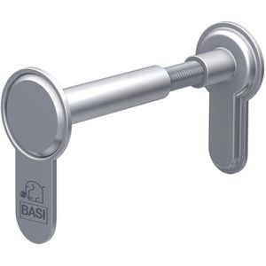 Produktbild für Blindzylinder BASI BZV 100, 0050, silber, für Zimmertür