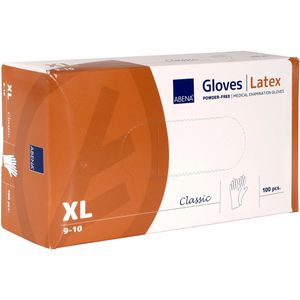 Produktbild für Einmalhandschuhe Abena Classic, natur, 100 Stück