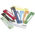 Heftstreifen Durable FLEXI 690100, 38 x 150mm farbig sortiert, aus Kunststoff, 250 Stück