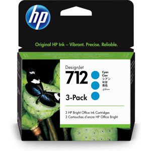 Tinte HP 712, 3ED77A 3er-Pack