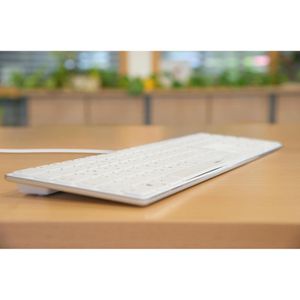 Produktbild für Tastatur Speedlink Riva Slim Metal SL-640010-BK
