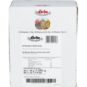 Produktbild für Honig Darbo Blütenhonig