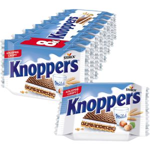 Produktbild für Waffeln Knoppers Milch-Haselnuss-Schnitte