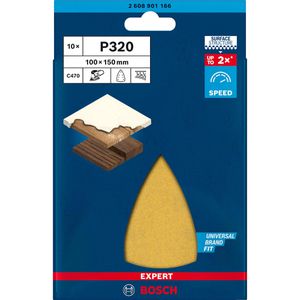 Produktbild für Schleifpapier Bosch Expert C470, Körnung 320