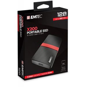 Produktbild für Festplatte Emtec X200 Portable SSD Power Plus