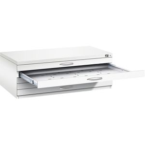 Produktbild für Planschrank CP-Möbel 7100-000, verkehrsweiß, DIN A1