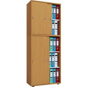 Schiebetürenschrank VCM Lona XXL, Holz