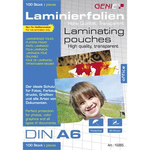 Laminierfolien Genie 10265, DIN A6