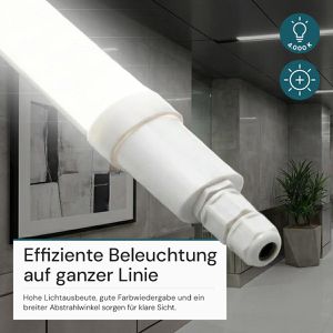 Produktbild für Feuchtraumleuchte Luxula LX200129, LED mit 24 Watt