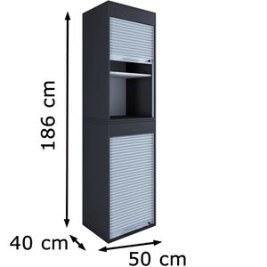 Produktbild für Rollladenschrank VCM Aktos XL, aus Holz