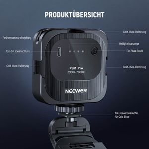 Produktbild für Kamera-Licht Neewer PL81 Pro, 90 LEDs