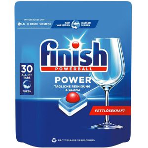 Spülmaschinentabs finish Calgonit PowerBall, Alles in 1