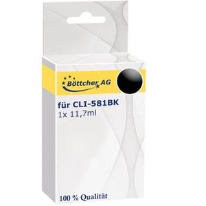 Produktbild für Tinte Böttcher-AG für Canon CLI-581BK XXL