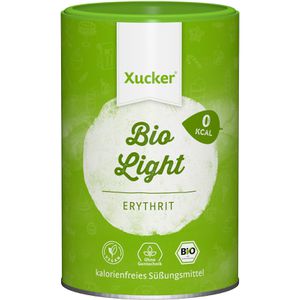 Zucker Xucker light Erythrit, weißer Zucker, BIO