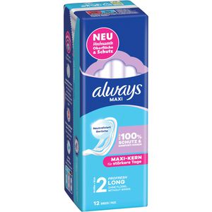 Produktbild für Damenbinden always Maxi ProFresh Long, Größe 2