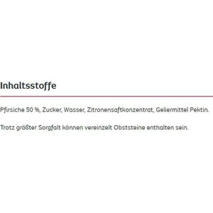 Produktbild für Fruchtaufstrich Schwartau Extra weniger Zucker, Pfirsich