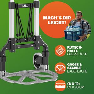 Produktbild für Sackkarre Gardebruk Paketkarre 109912, klappbar