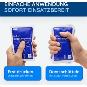 Produktbild für Kühlkompresse Flexeo 10 Stück