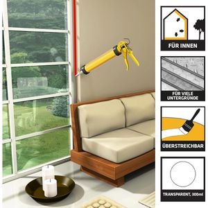 Produktbild für Maleracryl Sika Sikacryl Transparent