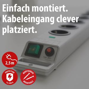 Produktbild für Steckdosenleiste Brennenstuhl Super-Solid, 2,5m