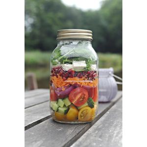 Produktbild für Einmachglas Kilner 0025.401, mit Schraubdeckel