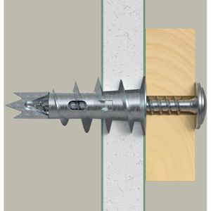 Produktbild für Schrauben-Dübel-Set Fischer 040432, Metall GKM S 12