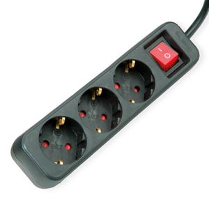 Steckdosenleiste Roline mit 10m Kabel