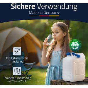 Produktbild für Wasserkanister Hünersdorff ECO 817400