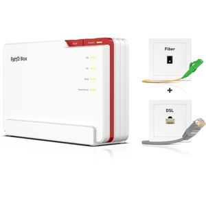 Produktbild für WLAN-Router AVM FRITZ!Box 5690 Pro, Glasfaser, DSL