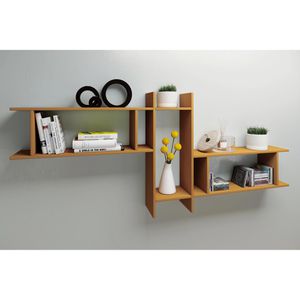 Produktbild für Wandregal VCM Sirola Maxi, 912534, buche