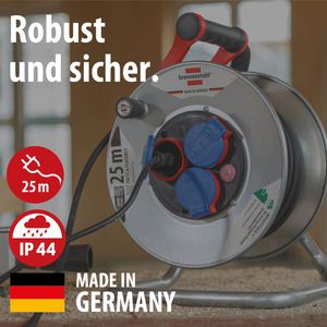 Produktbild für Kabeltrommel Brennenstuhl Garant S Bremaxx, 25m