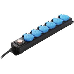 Steckdosenleiste as-Schwabe 38606, mit 1,5m Kabel