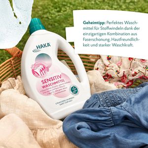 Produktbild für Waschmittel HAKA Sensitiv, ohne Aluminium