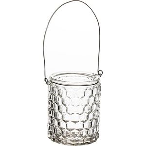 Produktbild für Windlicht Rayher 56932000, Wabe, Teelichthalter