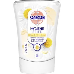 Sagrotan Seife No-Touch Hygiene-Seife Hydra Care, Kamille Duft, Nachfüller, antibakteriell, 250ml