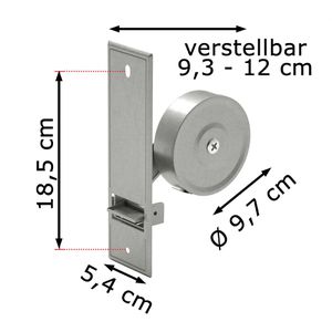 Produktbild für Gurtwickler Bauheld mit Lochabstand 185mm