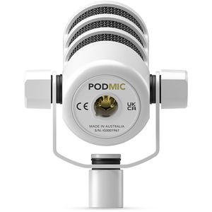 Produktbild für Mikrofon RODE PodMic, weiß