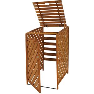 Produktbild für Mülltonnenbox Mendler HWC-J44 XL, Holz