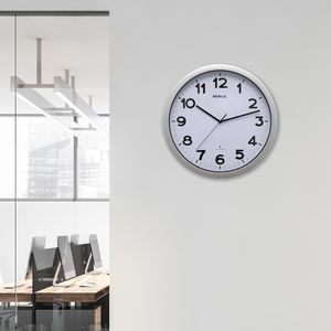 Produktbild für Wanduhr Maul Maulstep, Kunststoff, analog, Funkuhr