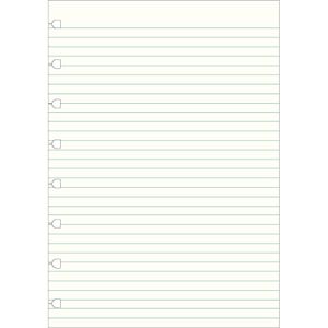 Produktbild für Ringbucheinlagen Filofax 152008, A5